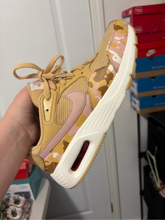 Nike Shoes - Nike Women’s Tan & Pink Camo Air-Style Sneaker